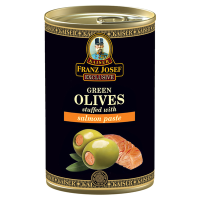 Green Olives Stuffed with Salmon Paste 300g