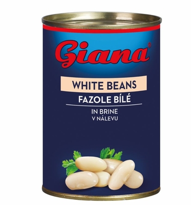White Beans in Salted Brine, 425ml