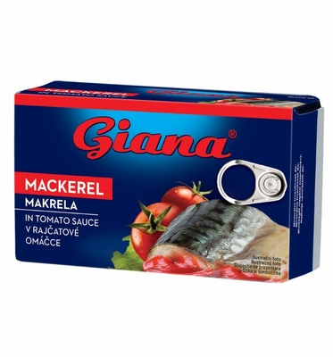 Mackerel in tomato sauce 125g